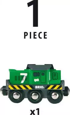 Battery Powered Freight Engine - Toy Train