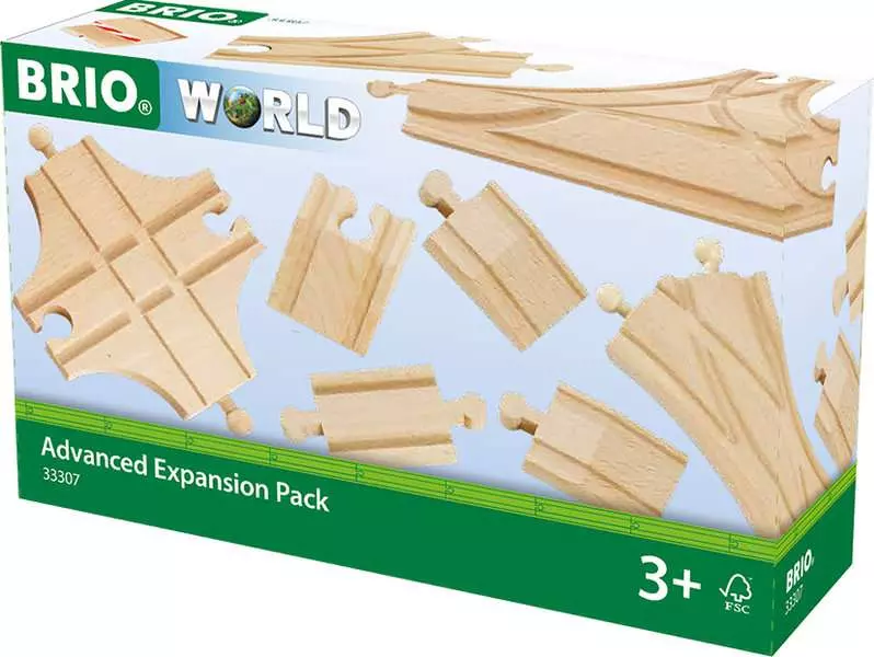Expansion Pack - Wooden Train Track, Advance