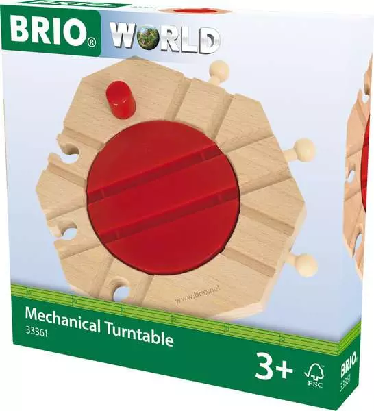 Mechanical Turntable - Wooden Train Track