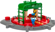 Turntable & Figure - Wooden Train Track