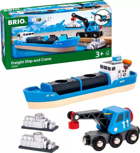 Harbour Freight Ship and Crane