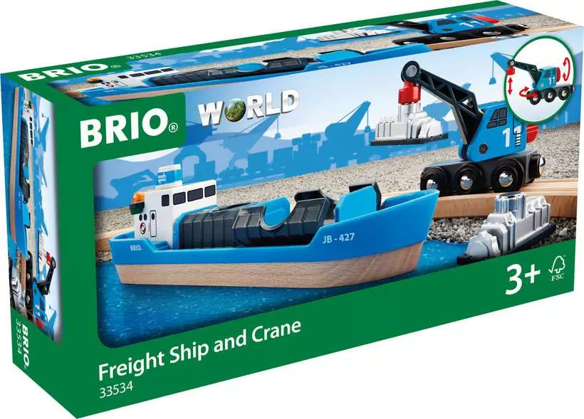 Harbour Freight Ship and Crane