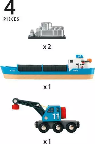 Harbour Freight Ship and Crane