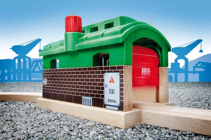 Train Garage - Toy Train Accessory