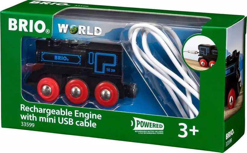Rechargeable Engine - Battery-Powered Toy Train