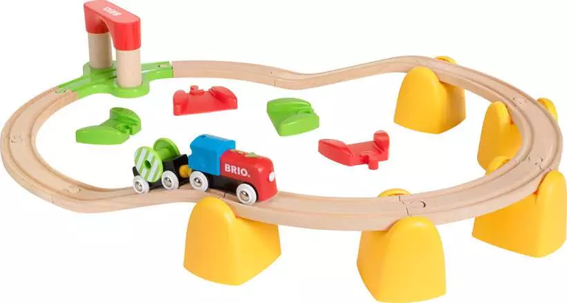 My First Railway: Battery Operated Train Set - Toddler Toy