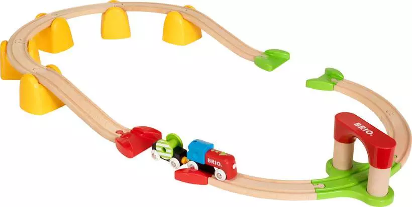 My First Railway: Battery Operated Train Set - Toddler Toy