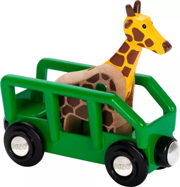 Safari Giraffe & Wagon