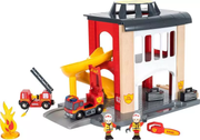Fire Station - Train Set Accessory