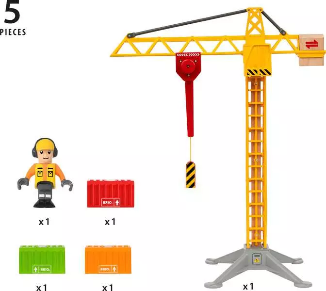 Light Up Construction Crane