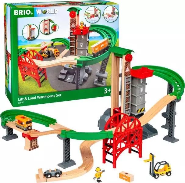 Lift & Load Warehouse Set - Train Set