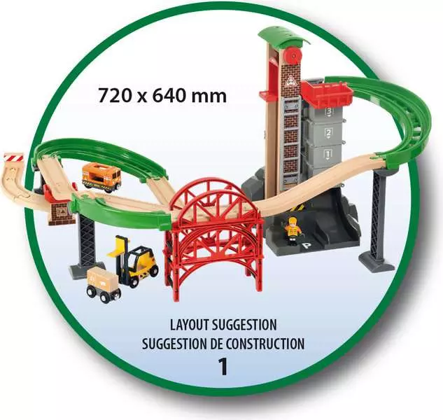 Lift & Load Warehouse Set - Train Set