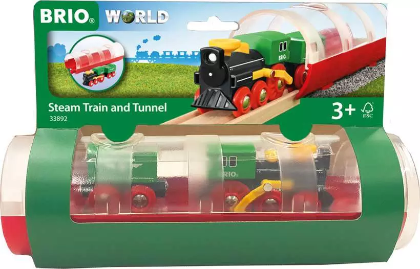 Tunnel & Steam Train