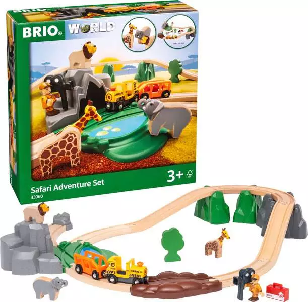 Safari Adventure Set - Train Set
