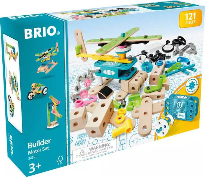 Motor Set Construction Toy - Builder