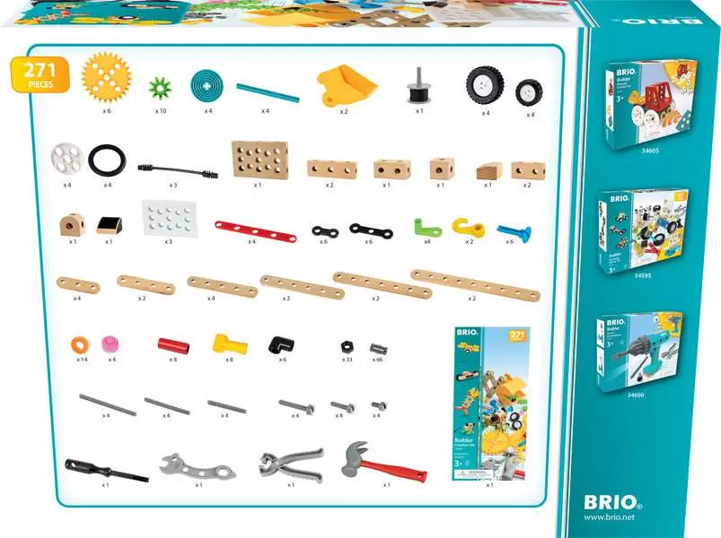 Preschool Creative Set - Builder, 271 Pieces