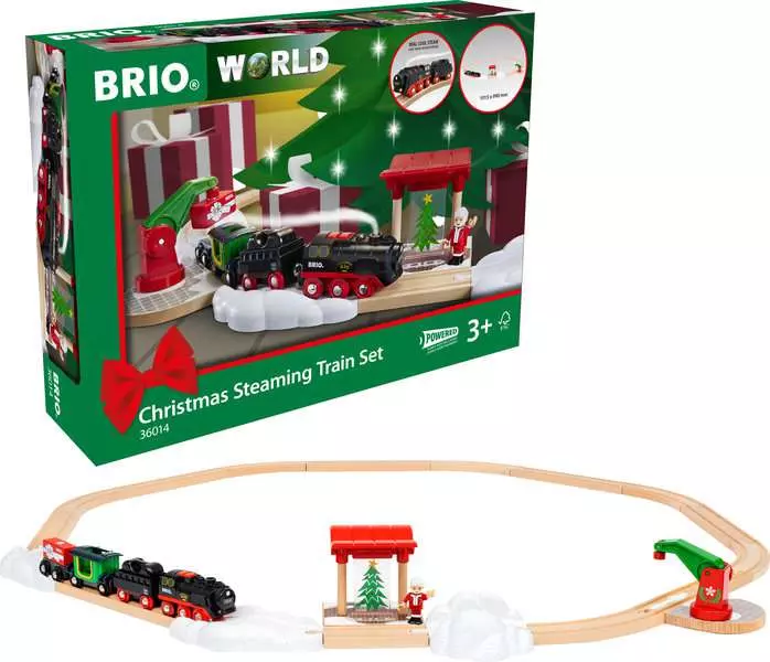 Christmas Steaming Train Set - Train Set, 27 Pieces