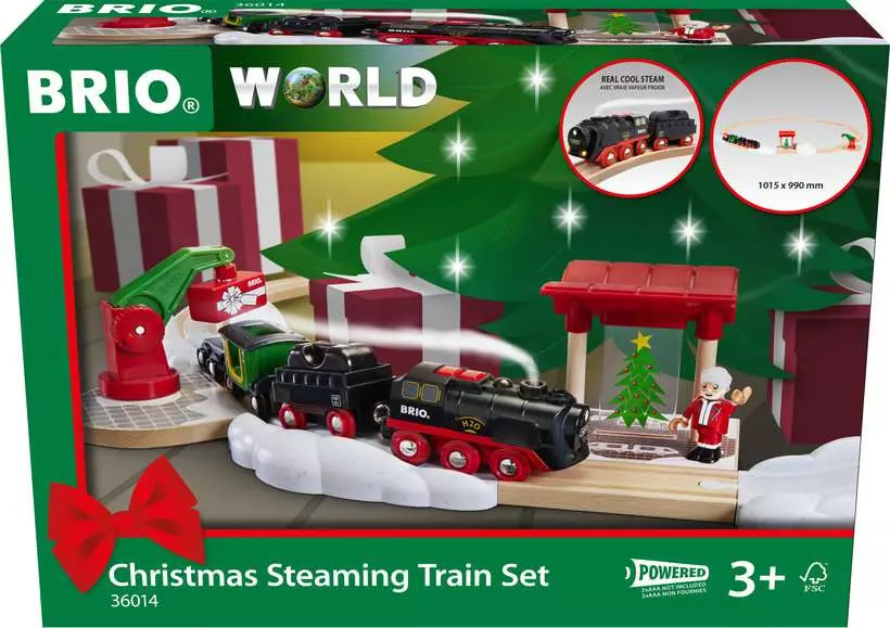 Christmas Steaming Train Set - Train Set, 27 Pieces