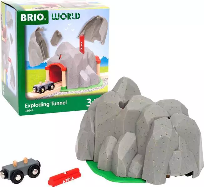 Exploding Tunnel - Toy Train Se