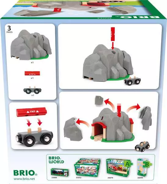 Exploding Tunnel - Toy Train Se