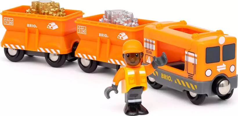 Gold Cargo Train