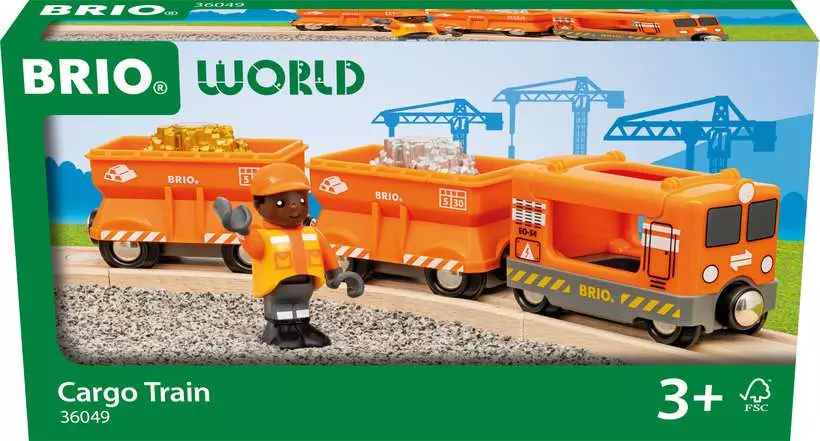 Gold Cargo Train