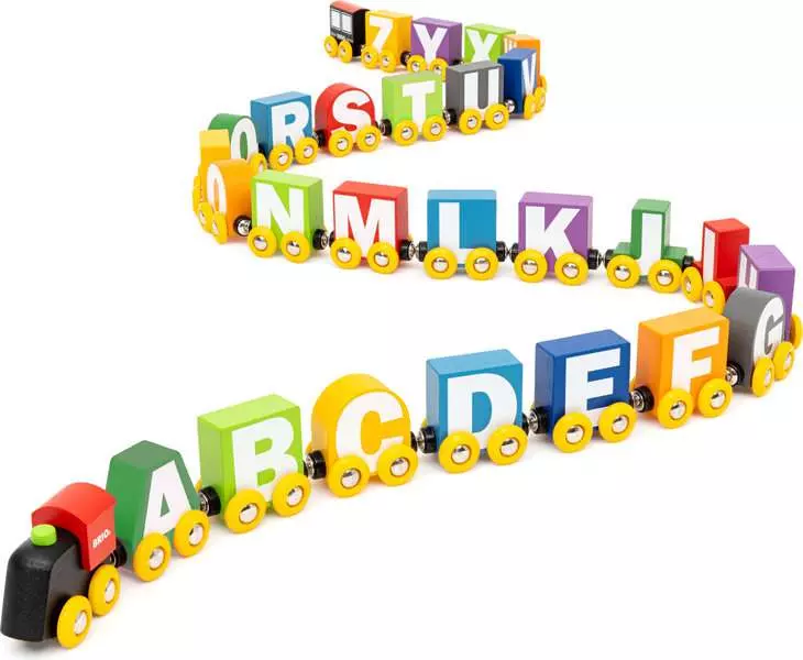 Letter Train: "B" - Wooden Train Set Accessory Toy