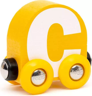 Letter Train: "C" - Wooden Train Set Accessory Toy