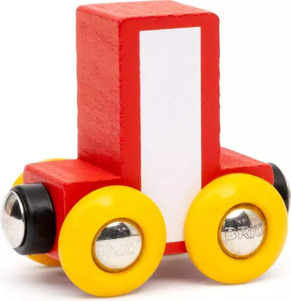 Letter Train: "I" - Wooden Train Set Accessory Toy