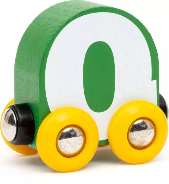 Letter Train: "Q" - Wooden Train Set Accessory Toy