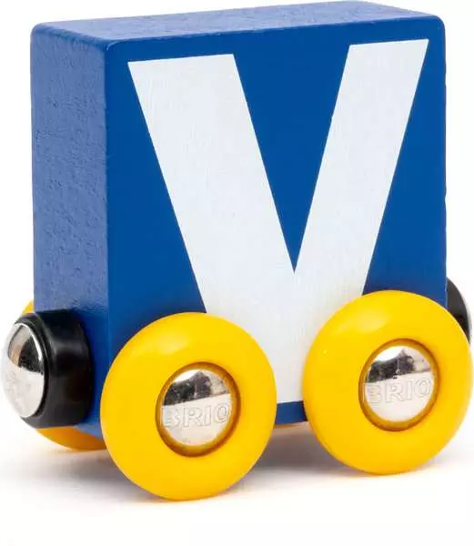 Letter Train: "V" - Wooden Train Set Accessory Toy
