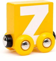 Letter Train: "Z" - Wooden Train Set Accessory Toy