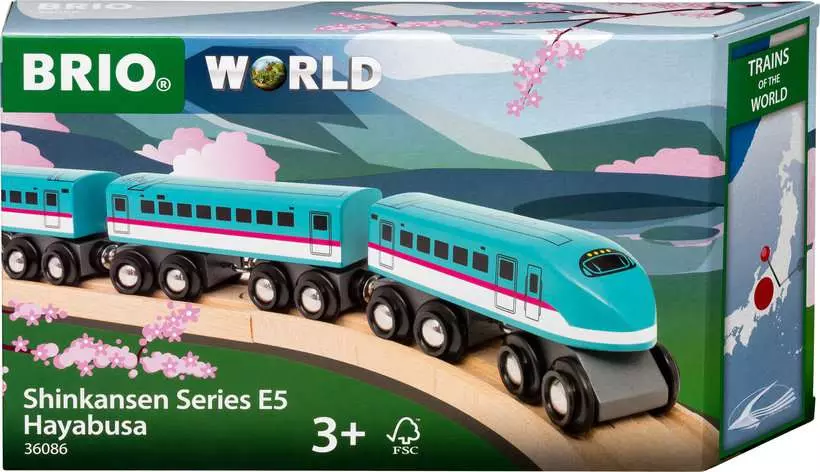 Trains of the World: Shinkansen Hayabusa Train