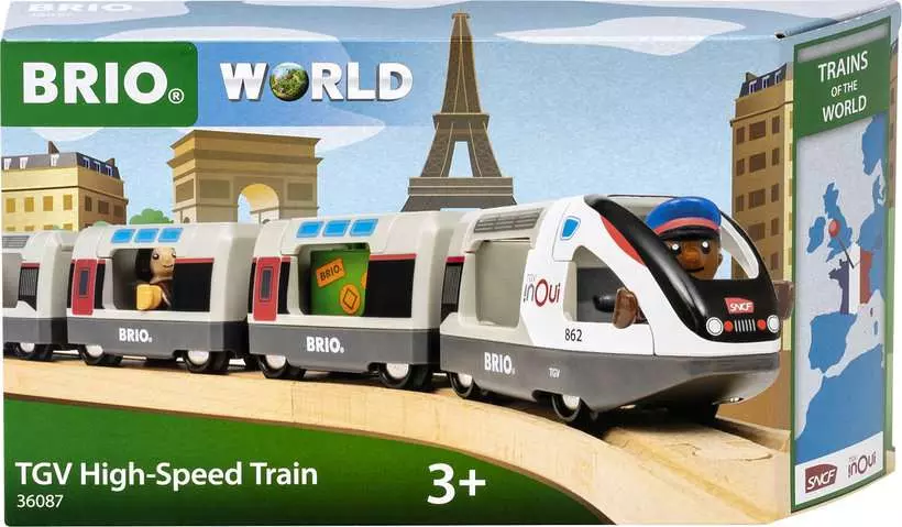 Trains of the World: TGV High-Speed Train