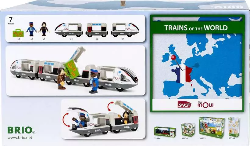 Trains of the World: TGV High-Speed Train