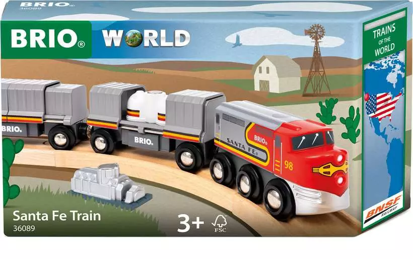 Trains of the World: Santa Fe Train