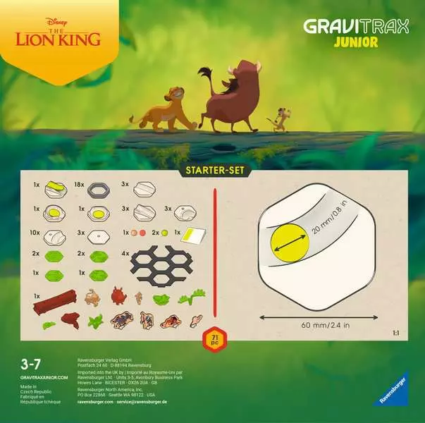 Gravitrax Junior: Lion King Bundle - Educational Game