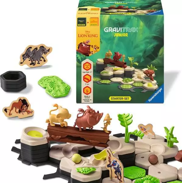 Gravitrax Junior: Lion King Bundle - Educational Game