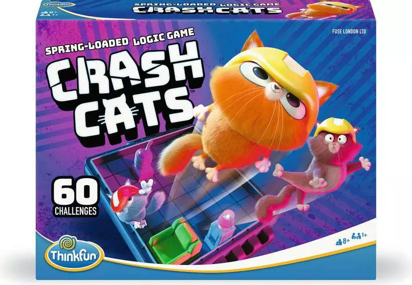 Crash Cats: The Super Fun Spring Loaded (English) - Logic Game