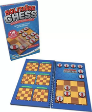 Solitaire Chess Magnetic Travel Puzzle - Logic Game
