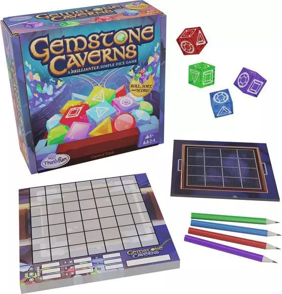 Gemstone Caverns Fantasy - Dice Game