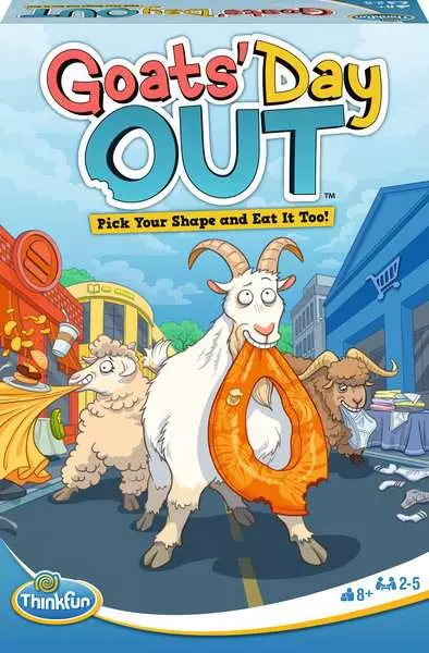 Goats' Day Out: A Hilarious Addictive Chaotic Goat Themed Board Game - Combination Game