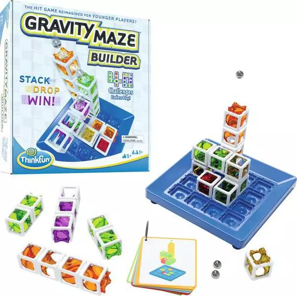 Gravity Maze Builder - Logic Game