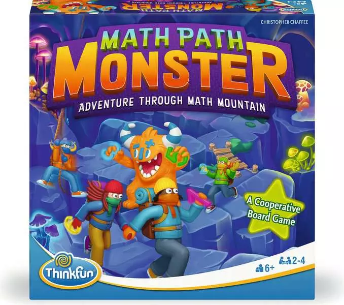 Math Path Monster: The Cooperative Addition and Subtraction Board Game - Brain Game