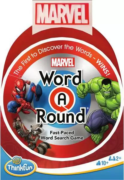 Marvel WordARound: Read the Word Around the Card - Brain Game