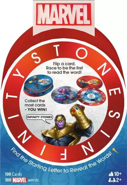 Marvel WordARound: Read the Word Around the Card - Brain Game