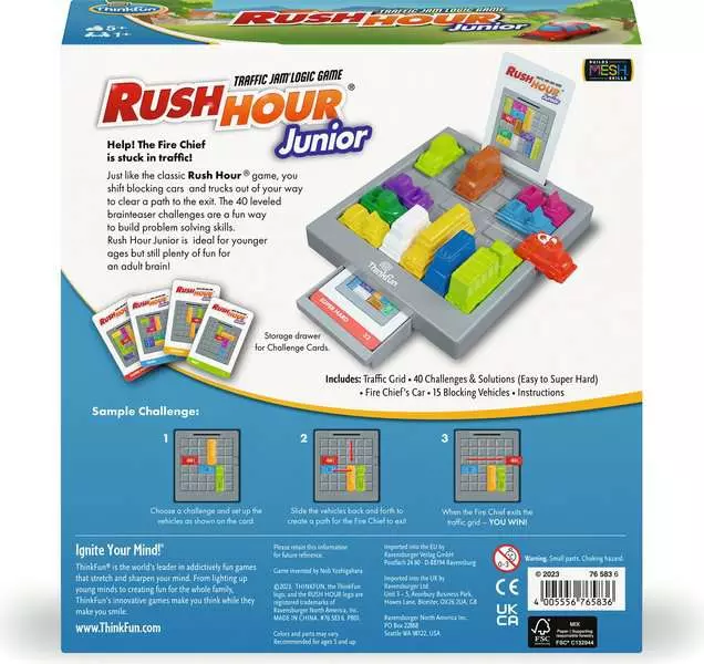 Rush Hour Jr: Traffic Jam (English) - Logic Game