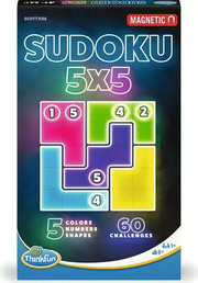 Sudoku 5x5 Magnetic Travel Puzzle: A New, Fun, Energetic Twist to the Classic Game!