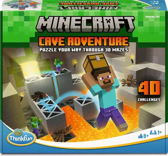 Minecraft Cave Adventure - Strategy and Puzzle Game
