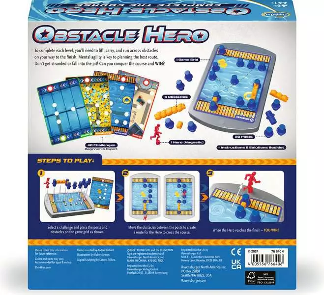 Obstacle Hero (English) - Logic Game